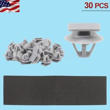 30pcs Door Side Lower Molding Trim Clips Fasteners Fit For Mazda Cx-5 2013-2016