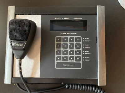 QSC Q-Sys PS-1600H Page Station Fully tested.