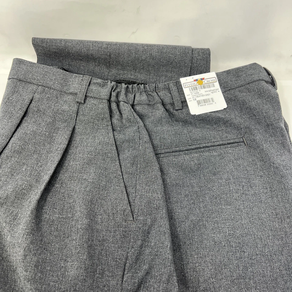 Pantalones Flying Cross para mujer talla 18 gris jaspeado (F1 10550) ¡¡Envío gratuito!!! Foto 2 de 4