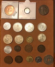1895-1995-20 Vintage Europe Coins~Germany France,Italy,Cyprus,Malta,Sweden,Czech