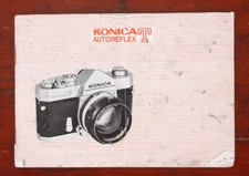 KONICA AUTOREFLEX T INSTRUCTION BOOK, SOME SCUFFING/185586