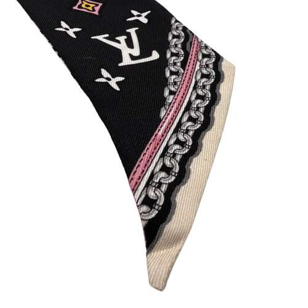 Louis Vuitton Silk Planet LV Bandeau Scarf (SHF-22464) – LuxeDH