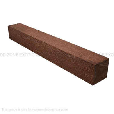 Leopardwood Turning Blank 2x2x24in Pool Cue Carving Wood Block -Free US Shipping