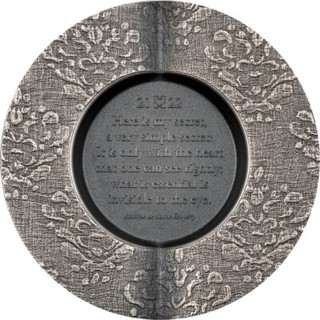 SECRET HEART 1 Oz Silver Coin $5 Cook Islands 2022