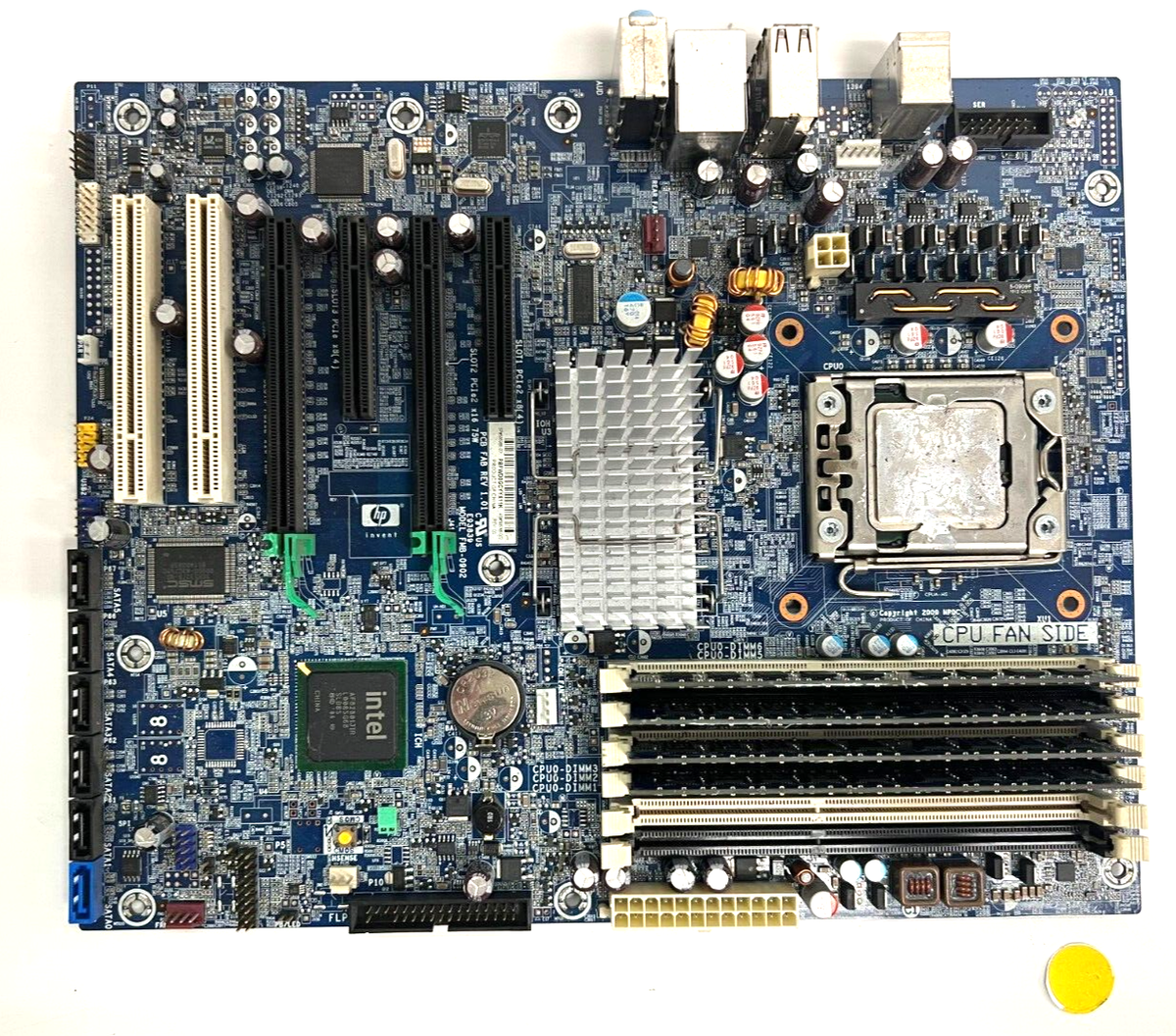 HP INVENT FMB-0902 SYSTEM MOTHERBOARD Z400 TOWER INTEL X58 6X240