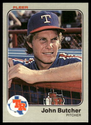 1983 Fleer #563 John Butcher
