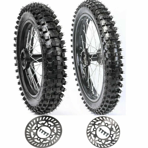 14" 17" Wheel 90/100-14 + 70/100-17 Tire Rim for 125cc 140cc 70cc DB17 Apollo US