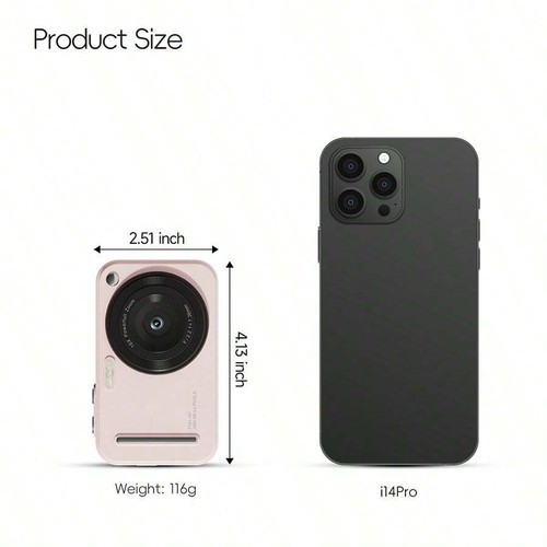 1080P HD Digital Camera, 16X Zoom, 2.4" LCD, Vlogging, Webcam, 32GB Support - Picture 24 of 74