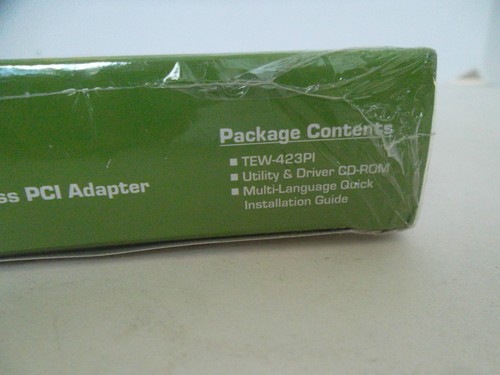 TRENDnet 54Mbps PCI Adapter 802.11b/g 2.4GHz WPA-PSK 64/128-Bit TEW-423PI NEW - Picture 5 of 6