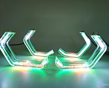 M4 Style RGB halo ring for BMW Z4 Roadster E89 Crystal Dream color Flow dynamic