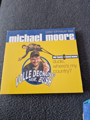 Michael Moore Volle Deckung Mr. Bush CD Hörbuch NEU gelesen von Peter Lohmeyer