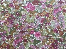 Liberty Fabric Margaret Annie Remnant 18ins x 10ins Tana Lawn Patchwork Crafts