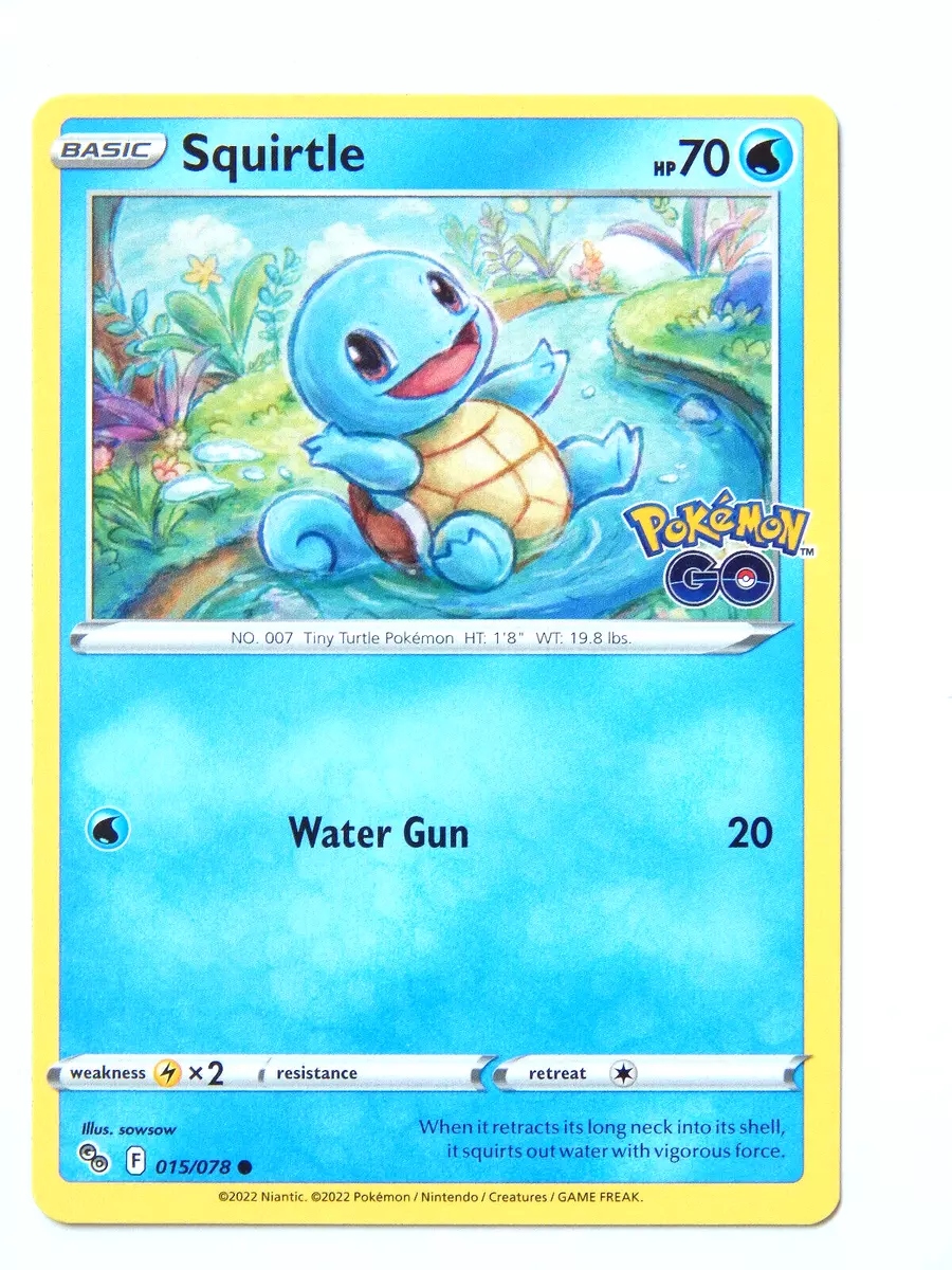 Pokemon - Sword & Shield - Pokemon Go - Squirtle - 015/78 