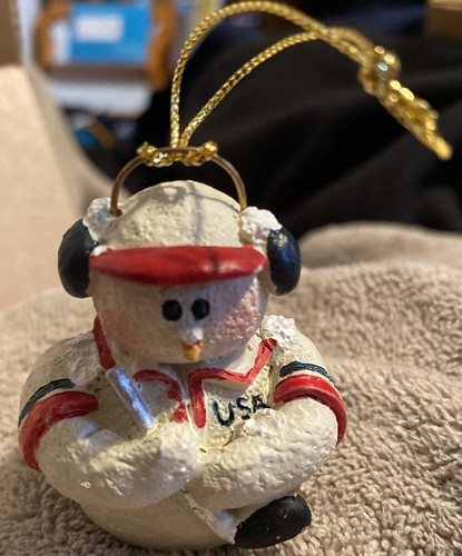 Snowberry Cuties Christmas Ornament, “The Golfer”, New Not Used. Very Popular - Bild 4 von 4