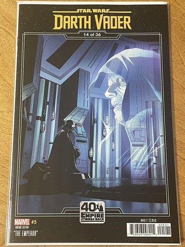 Star Wars: Darth Vader #5 (2020) 40th Empire Strikes Back Variant Emperor NM NM+