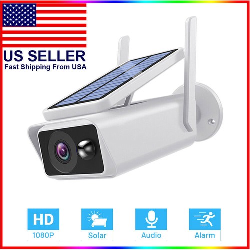 Home Security Camera Outdoor Solar Battery Powered Wireless Wifi HD NEW - Picture 2 of 12