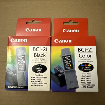 Cartouche Canon BCI-21 Couleur – Originale Neuve – Jet D'encre