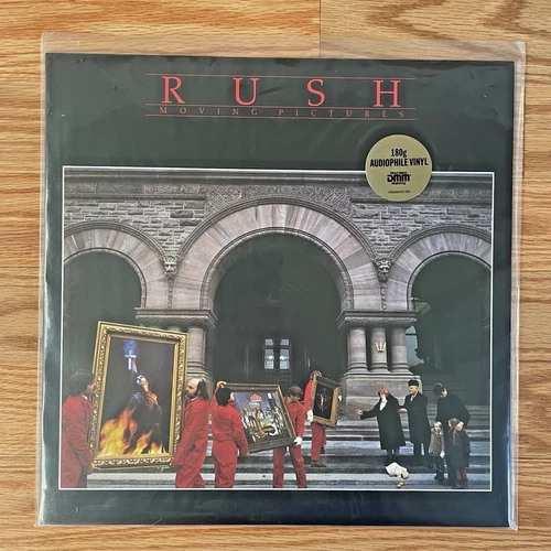 RUSH - Moving Pictures - 1985 (2015 Reissue) - Black Vinyl LP - Pre-Owned
