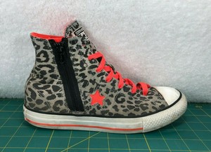 cheetah high top converse