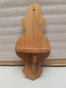 Handmade Small Wooden Wall Hung Shelve