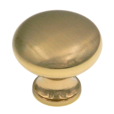 Amerock Anniversary Brushed Brass 1 3/16'' Mushroom Cabinet Pull Knob BP853O74