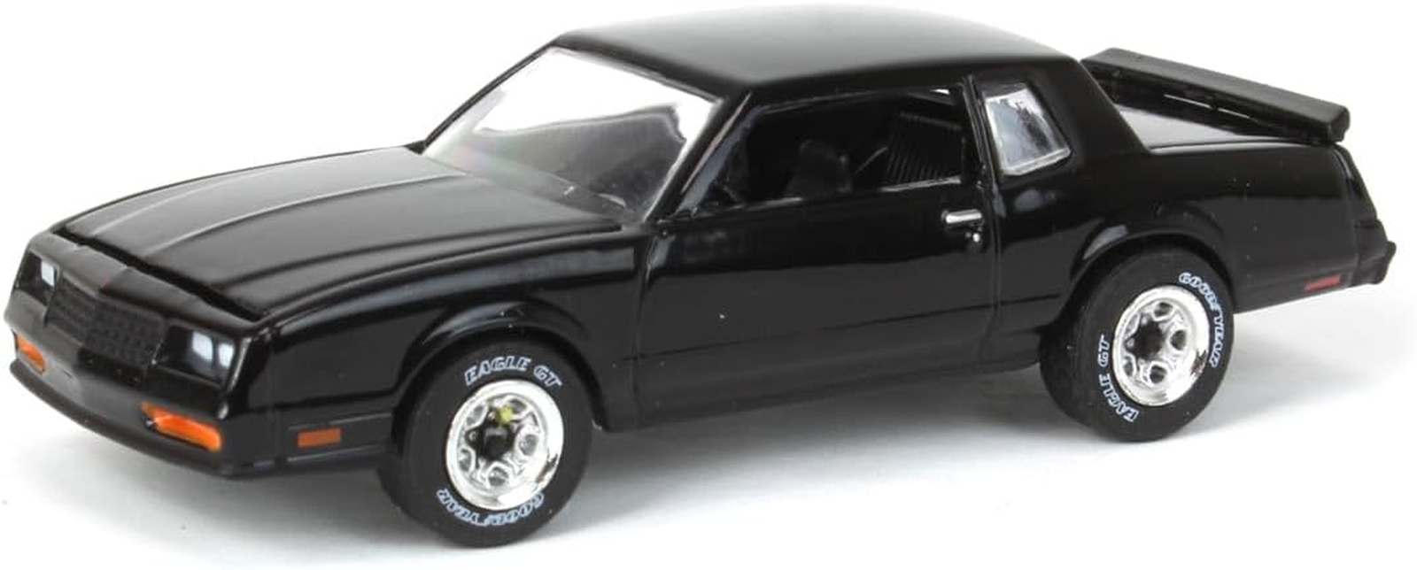 1/64 1985 Chevrolet Monte Carlo SS, Black, Midwest Diecast 51566-B