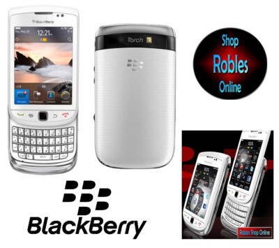 BlackBerry Torch 9800 4GB White (Ohne SIM-Lock) GSM 3G WLAN TOUCH 5,0MP GPS NEU