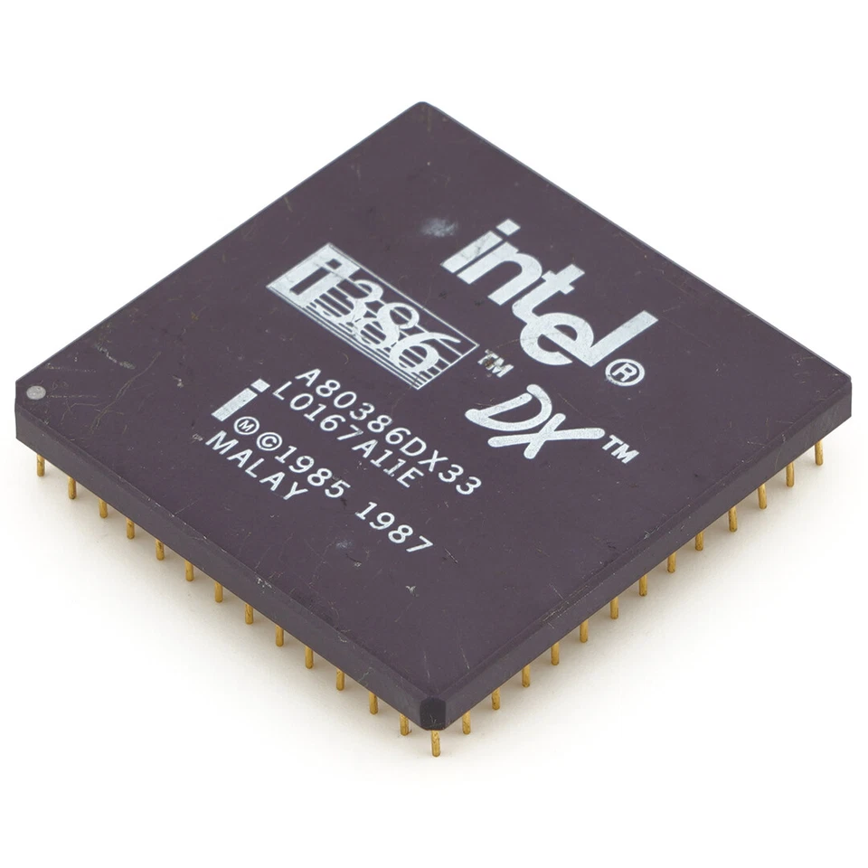 1PCE A80386DX33 Embedded Microprocessors - Image 3 of 4