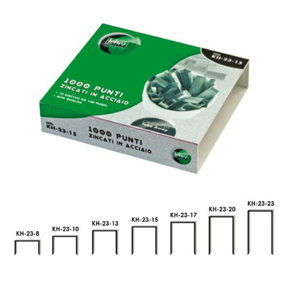 punti cucitrice LEBEZ 23/8 1000pz 1SC