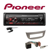Pioneer 1-DIN Bluetooth Autoradio Android USB FüR Renault Wind Hellgrau