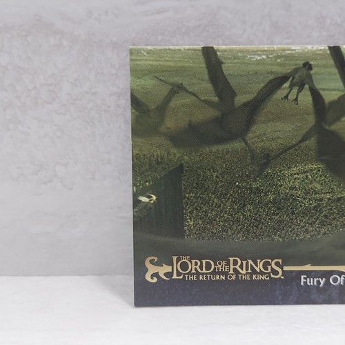 LOTR Return Of The King #143 Fury Of The Fellbeasts Trading Card Topps 2004 - Picture 2 of 6