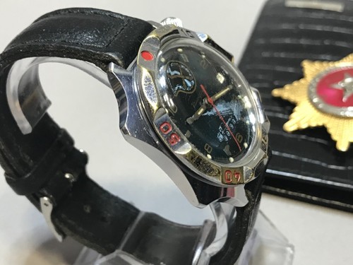 Vostok Komandirskie Russians Diver Watch Mechanical Military Gift Rocket Dial - Picture 3 of 12