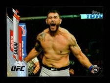 2020 TOPPS UFC RAINBOW #95 AUGUSTO SAKAI RC