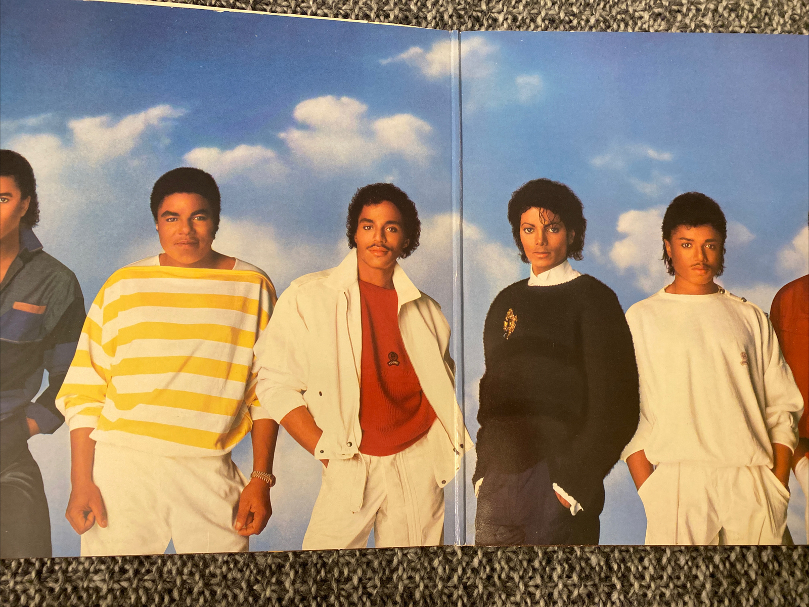 Jacksons Lp Victory 1984 V. G Original Press