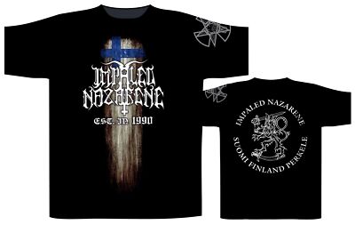 Impaled Nazarene - Suomi Finland Perkele Band T-Shirt Official Merch