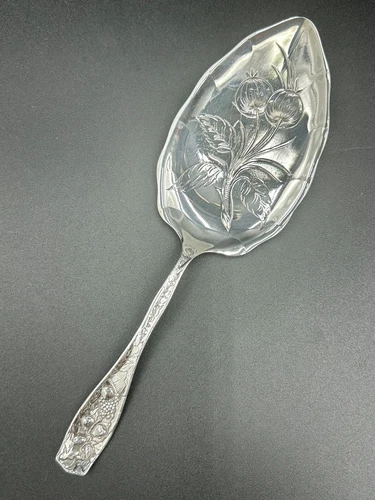 POMONA BY TOWLE STERLING SILVER PIE SERVER W/BRIGHT CUT DESIGN/NO MONO