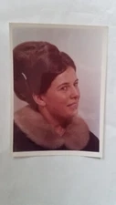 Photo large format 20 pretty girl lady circa 1960s approx 13x18cm