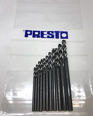 Presto Hi-Nox Jobber drills for stainless steel (3-13mm)