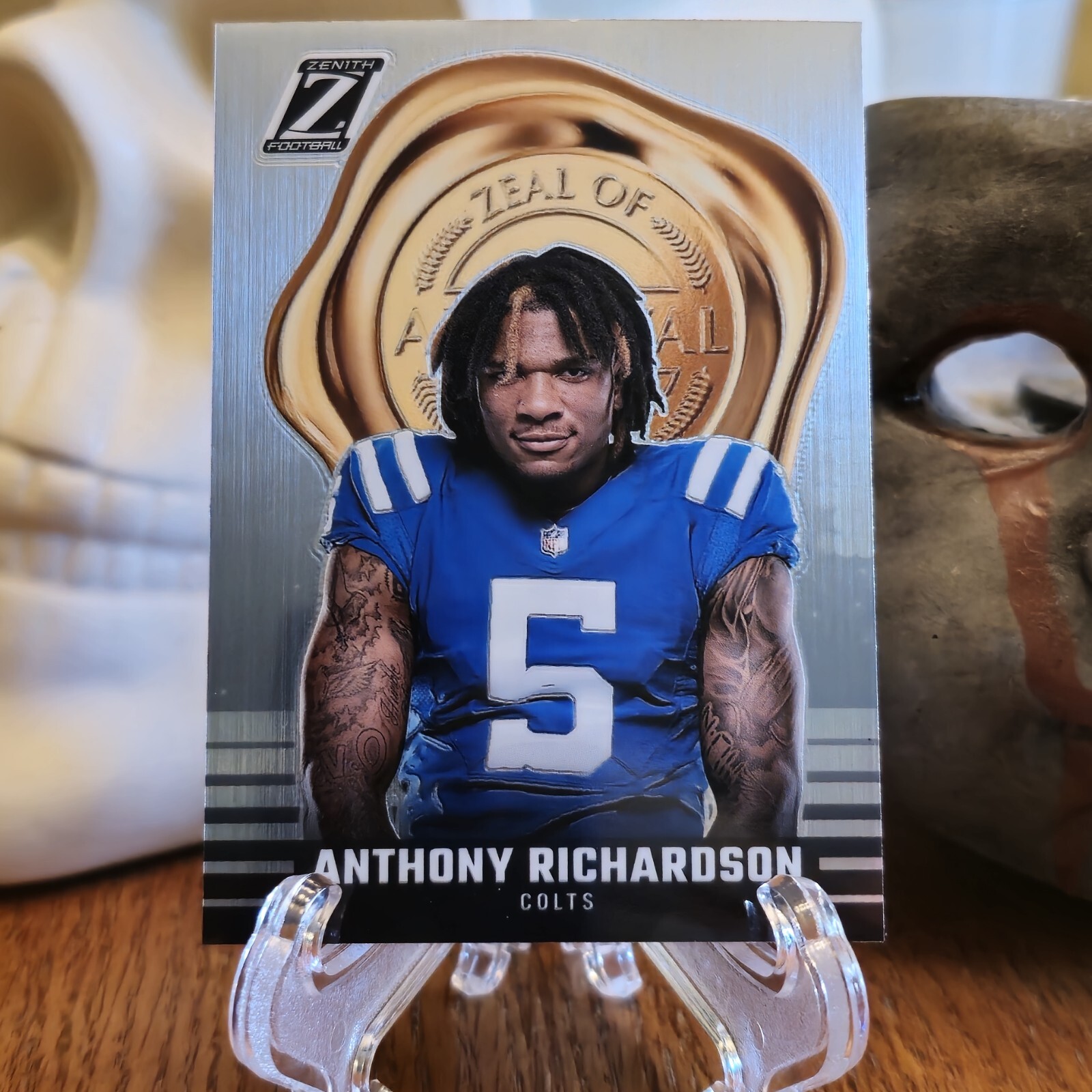 2023 Panini Zenith - Zeal of Approval Silver #26 Anthony Richardson (RC)