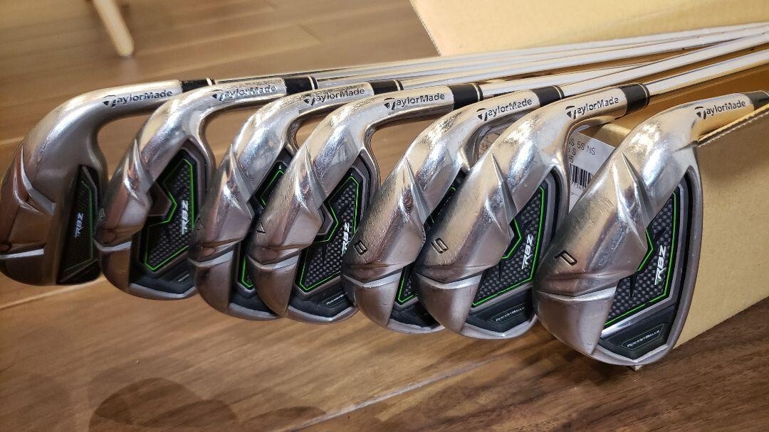 TaylorMade RBZ Iron Set 49 Pw 7pc RH Steel Stiff Men Golf Club