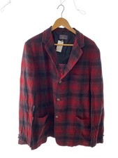 Pendleton 50s Wool L Jacket Red Vintage Unisex