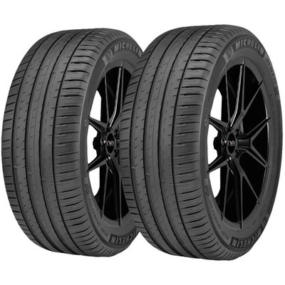 (QTY 2) 255/40R21 Michelin Pilot Sport 4 SUV 102Y XL Black Wall Tires