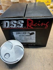 427W Ford Cleveland Forged +7.5cc Dome Top DSS Racing GSX pistons. 4.060" Bore