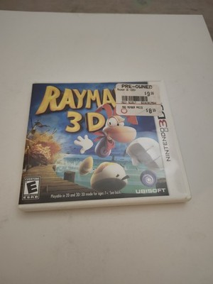 Rayman 3D Nintendo 3DS 2011 Complete 