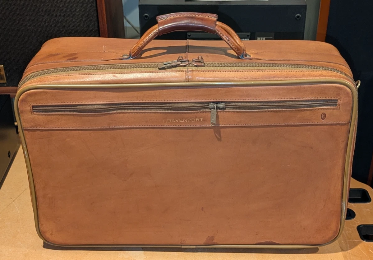 Leather 1980s Vintage Suitcases Travel Accessories for sale | eBay