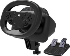 DOYO Gaming Steering Wheel with Pedals 270 Degree Racing Race Wheel Weel Pro Air