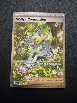 Pokemon WALLY'S COMPASSION 186/132 - Mega Evolution - SPECIAL ILLUSTRATION RARE