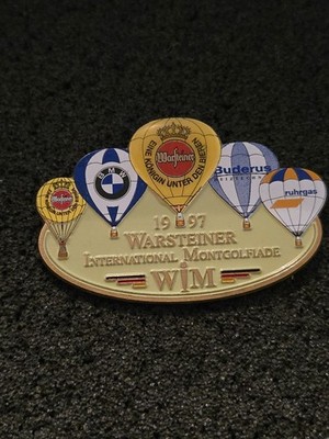 WIM 1997   WARSTEINER Ballonpin   aus Sammlung * 23815