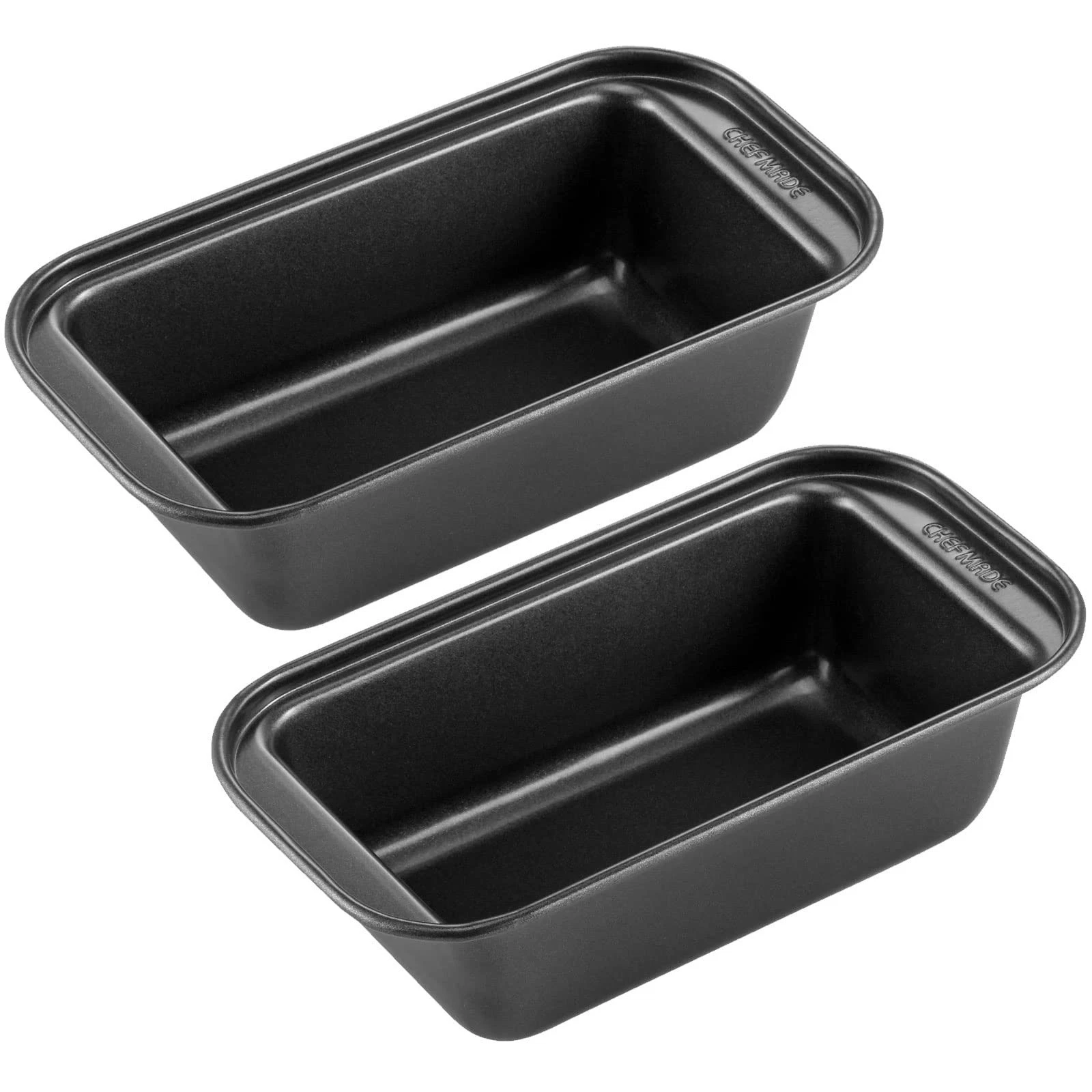 Set of 2 3.1x5.8 Inch Nonstick Meatloaf Small Bread Loaf Pans for Baking