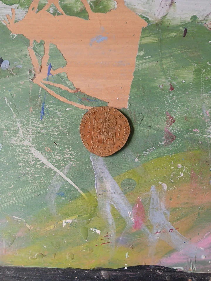 MUITO RARO!!!Prop de moeda Piratas do Caribe - Imagem 2 de 2